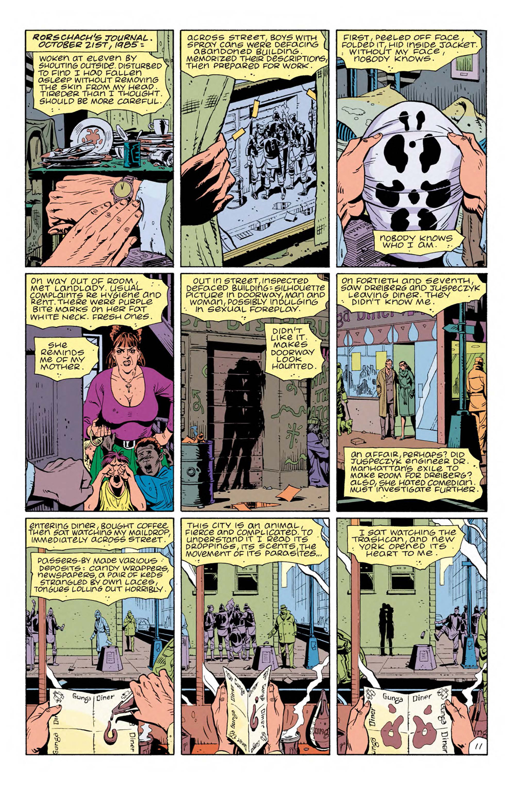 WATCHMEN CHAPTER 5 — FEARFUL SYMMETRY